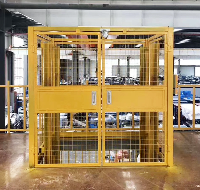 商丘智能导轨式升降机亮相